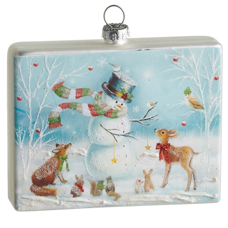 Woodland Rectangle Ornament